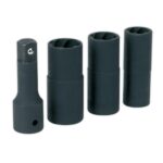 SET TUBULARE PENTRU PREZOANE UZATE4 PIESE - SEALEY