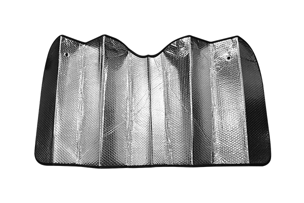 15343-1 PARASOLAR PARBRIZ FOLIE ALUMINIU M (145X60CM) - imagine 1