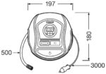 COMPRESOR AUTO 12V 120 W CU AFISAJ DIGITAL TYREINFLATE 450 OSRAM