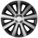 SET CAPACE ROTI 14` VR CARBON AVIATOR SILVER&BLACK