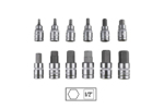 SET DE 12 PIESE 1/2' IMBUSURI HEX. JBM