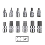 SET DE 12 PIESE 1/2' IMBUSURI HEX. JBM