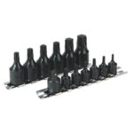 SET CHEI TRX-STAR DE IMPACT. 1/4`` SI 3/8``. 13 PIESE - SEALEY