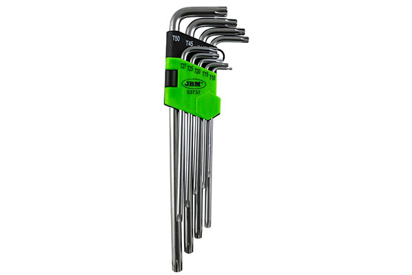 2604599-1 SET DIN 9 CHEI TORX LUNGI JBM - imagine 1