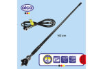 ANTENA AUTO EXTERIOR UNIVERSALA LUNGIME 40CM CABLU 1.4M - imagine 7