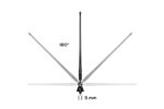 ANTENA AUTO EXTERIOR UNIVERSALA LUNGIME 40CM CABLU 1.4M - imagine 5