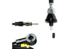 ANTENA AUTO EXTERIOR UNIVERSALA LUNGIME 40CM CABLU 1.4M - imagine 2