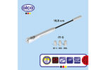 ANTENA AUTO EXTERIOR CROMATA 16.5CM CU 3 ADAPTOARE (4-5-6MM) - imagine 4