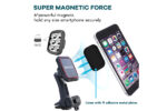 SUPORT TELEFON MAGNETIC AUTO CU FIXARE IN GRILA DE VENTILATIE SI BRAT REGLABIL - imagine 8