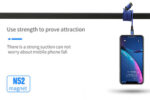 CABLU DATE INCARCARE 3IN1 FAST CHARGE 3.0 USB LA MICRO USB/TYPE-C/LIGHTNING 1.5M 3A NEGRU - imagine 5