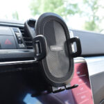SUPORT TELEFON AUTO EXTENSIBIL 55-105MM CU PRINDERE IN GRILA DE VENTILATIE - imagine 3