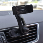 SUPORT TELEFON AUTO EXTENSIBIL 55-83MM CU PRINDERE IN GRILA DE VENTILATIE - imagine 3