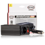 INVERTOR DE TENSIUNE HEYNER PREMIUM PRO 150-300W ALIMENTARE 12V IESIRE 230V CU USB - imagine 5