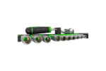 CLICHET CU 72 DINTI 1/4' CU SET TUBULARE HEXAGONALE JBM - imagine 2