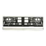 SUPORT NUMAR INMATRICULARE MEGA DRIVE CHROME BRUSH 1 BUC - imagine 6