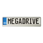 SUPORT NUMAR INMATRICULARE MEGA DRIVE CHROME 1 BUC - imagine 2