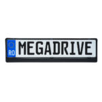SUPORT NUMAR INMATRICULARE MEGA DRIVE SIMPLU SET 2 BUC - imagine 2