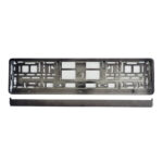 SUPORT NUMAR INMATRICULARE MEGA DRIVE METALIZAT GRAPHITE 1 BUC - imagine 6