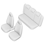 SET HUSE SCAUN UMBRELLA PENTRU SKODA SUPERB 2015- (BANCHETA FRACTIONATA) CU TETIERE SPATE IN FORMA DE L - imagine 5