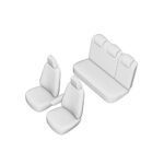SET HUSE SCAUN UMBRELLA PENTRU FORD FOCUS 2019- (BANCHETA FRACTIONATA) - imagine 5
