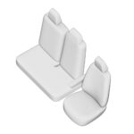 SET HUSE SCAUN UMBRELLA PENTRU RENAULT MASTER (2+1) 2020- (BANCHETA FRACTIONATA) - imagine 5