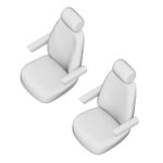 SET HUSE SCAUN UMBRELLA PENTRU VOLKSWAGEN T5 (1+1) TRANSPORTER VAN 2003-2014 - imagine 3