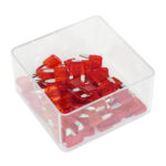 MINI SIGURANTE FUZIBILE ROSII 10A SET 50 BUC - imagine 2
