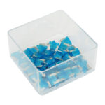 MINI SIGURANTE LAMELARE FUZIBILE ALBASTRE 15A SET 50 BUC - imagine 2