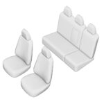 SET HUSE SCAUN UMBRELLA PENTRU SEAT IBIZA 2003-2008 (BANCHETA FRACTIONATA) - imagine 4