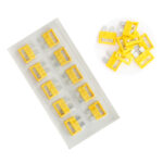 BLISTER SIGURANTE FUZIBILE GALBENE 20A SET DE 10 BUC - imagine 2