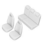 SET HUSE SCAUN UMBRELLA PENTRU TOYOTA YARIS 2006-2011 (BANCHETA FRACTIONATA) CU TETIERE SPATE IN FORMA DE L - imagine 5
