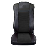 SET HUSE SCAUN TRUCK UMBRELLA PENTRU MERCEDES ACTROS 18-42 EURO 6PIELE ECOLOGICA NEAGRA + VELVET NEGRU (2016-) - imagine 3