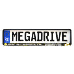 SUPORT NUMAR INMATRICULARE MEGA DRIVE PERSONALIZAT UV PRINT 1 BUC - imagine 3