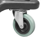 TARGA SERVICE DIN PLASTIC / PAT CU ROTILE DIN PLASTIC JBM - imagine 3