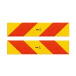 SET 2 PLACUTE REFLECTORIZANTE 565X132MM ALUMINIU RR.70.0 HICO