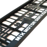 SUPORT NUMAR INMATRICULARE MEGA DRIVE PERSONALIZAT UV PRINT 1 BUC - imagine 2