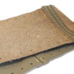 HUSA VOLAN CU SNUR PIELE NATURALA BEJ 36-39 CM - imagine 4