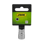 TUBULARA HEXAGONALA CROMATA 1/4' 4 MM JBM