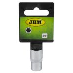 TUBULARA HEXAGONALA CROMATA 3/8' 14 MM JBM