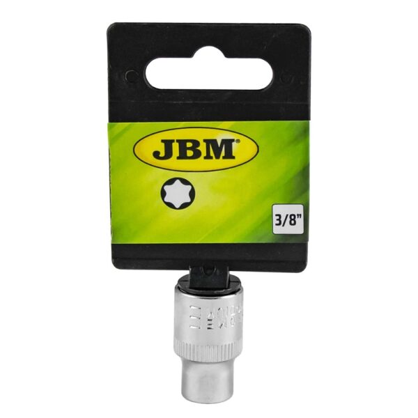 TUBULARA TORX CROMATA 3/8' E11