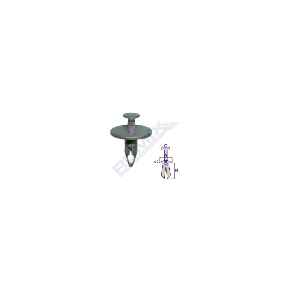 2650993 CLEMA PASAJ ROATA PENTRU FORD SET 10 BUC - imagine 1