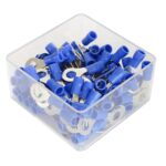 SET 100 PAPUCI ELECTRICI TERMINALI TIP INEL IZOLATI 6.4MM - imagine 2