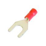 SET 100 PAPUCI ELECTRICI TERMINALI TIP FURCA IZOLATI 3.7MM - imagine 3