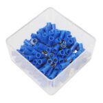 SET 100 PAPUCI ELECTRICI TERMINALI IZOLATI ALBASTRI TATA 6.3X0.8MM - imagine 4