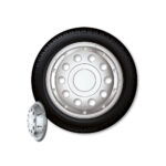 SET CAPACE ROTI 22.5` CAMION FATA