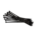 COLIERE NYLON NEGRE REZISTENTE UV 3.5X370MM SET 100BUC - NORMA - imagine 2