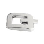 ORNAMENT AUTO 3D. LITERA Q. 26 MM. CROMAT - imagine 2