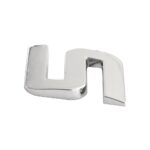 ORNAMENT AUTO 3D. LITERA S. 26 MM. CROMAT - imagine 2