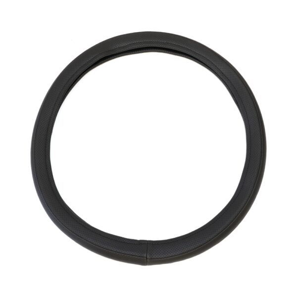 HUSA VOLAN PIELE ECOLOGICA PERFORATA NEGRU 40- 42 CM UMBRELLA