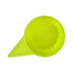 SET 10 BUCATI CAPAC PLASTIC PENTRU PREZON ROATA CU INDICATOR 32 MM NEON GALBEN 54.5 MM